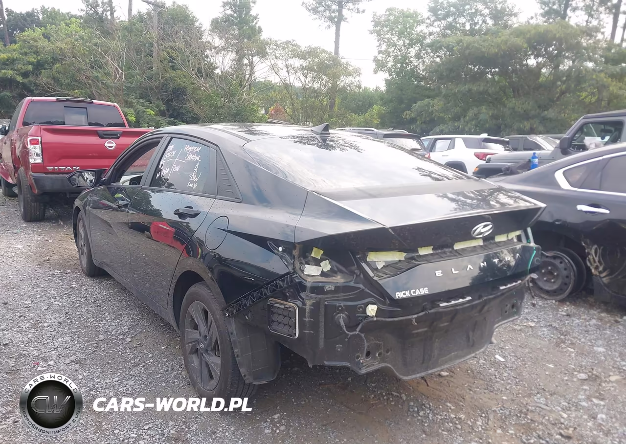 2021 Hyundai Elantra Sel VIN:KMHLS4AG0MU135869 - 3
