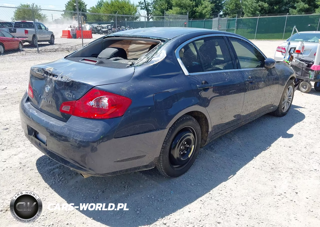 2012 Infiniti G25X VIN:JN1DV6AR1CM860427 - 4