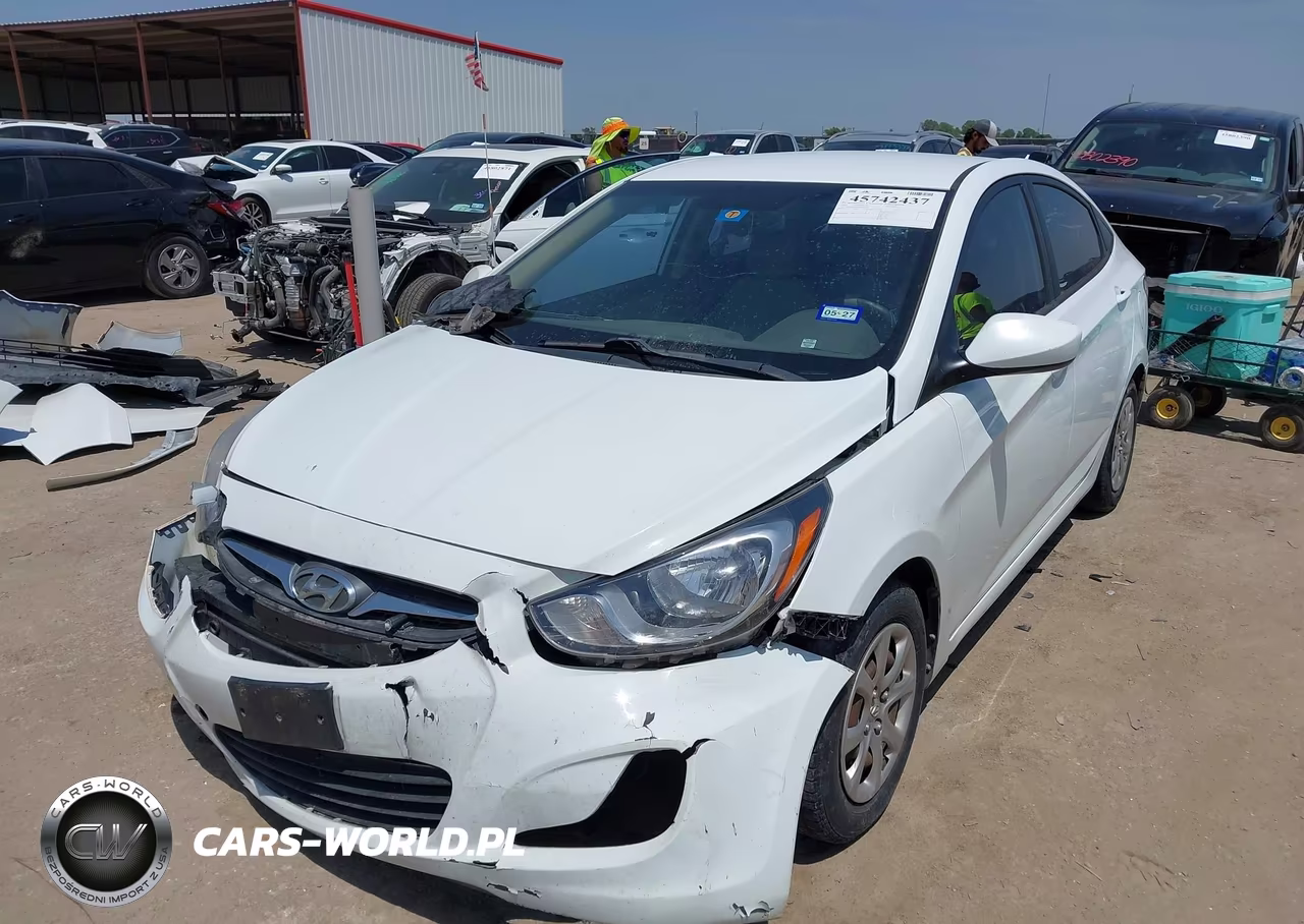2014 Hyundai Accent Gls VIN:KMHCT4AE3EU749764 - 2