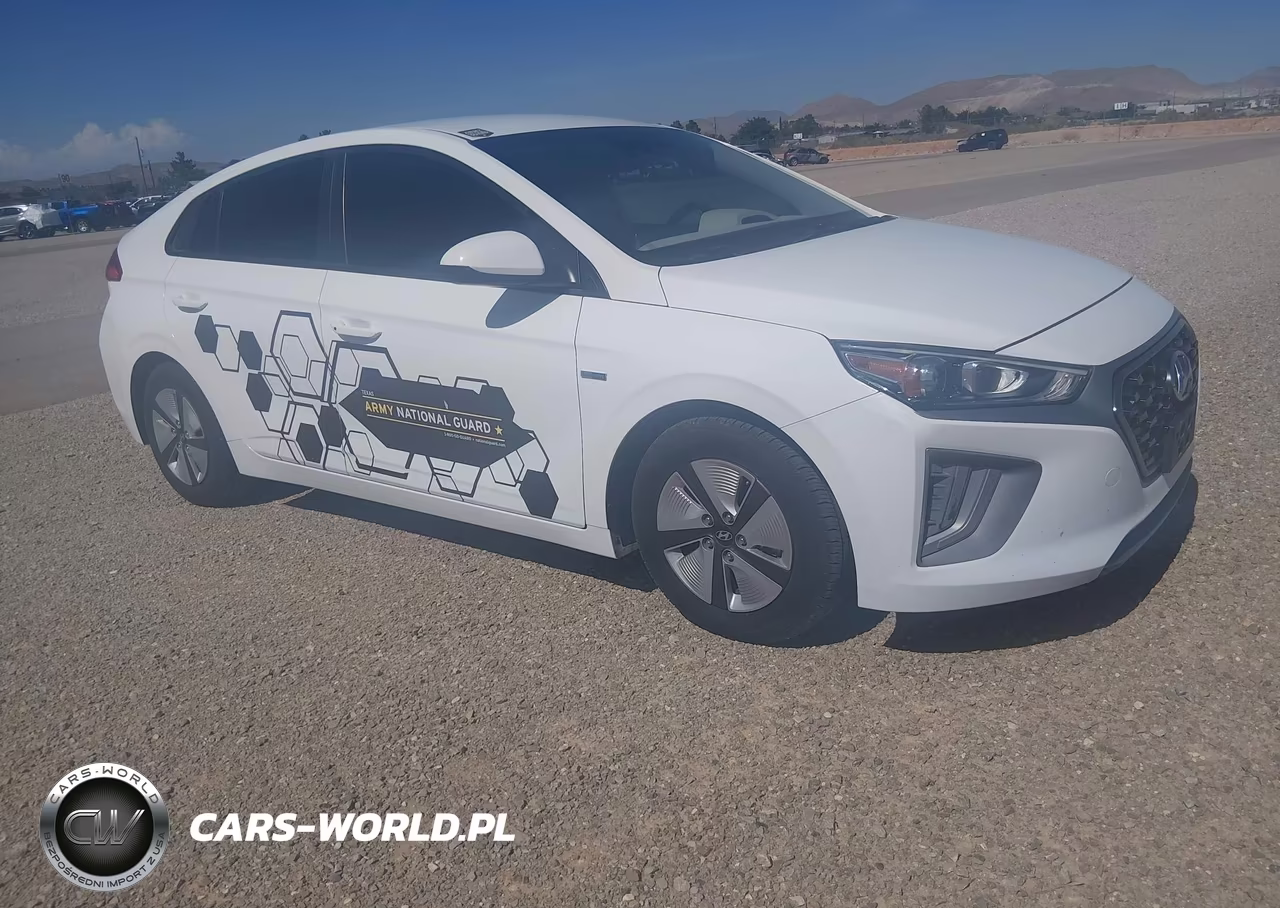 2020 Hyundai Ioniq Hybrid Blue VIN:KMHC65LC3LU233362 - 1