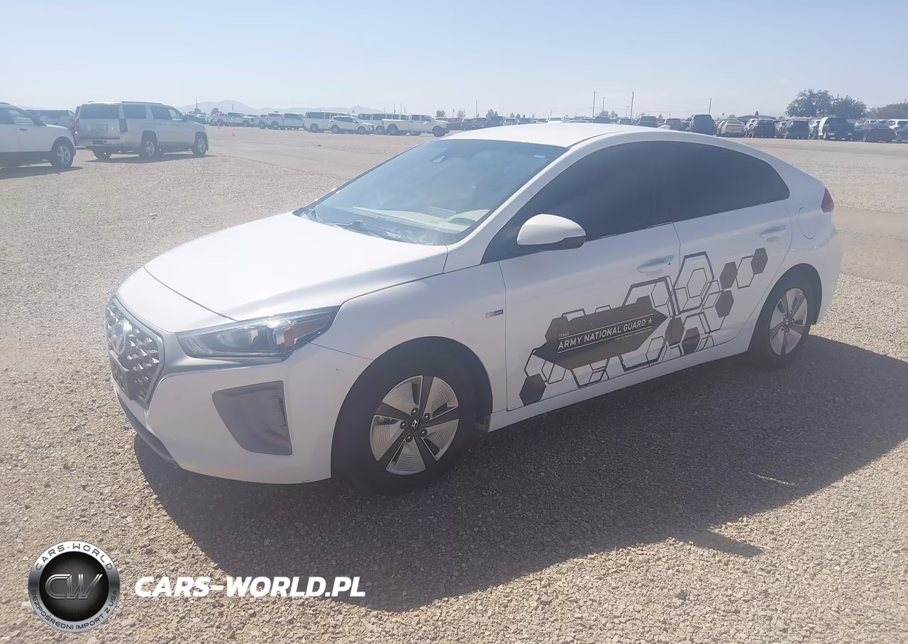 2020 Hyundai Ioniq Hybrid Blue VIN:KMHC65LC3LU233362 - 2