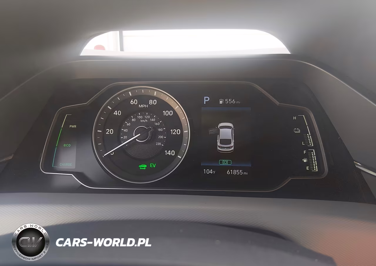 2020 Hyundai Ioniq Hybrid Blue VIN:KMHC65LC3LU233362 - 7