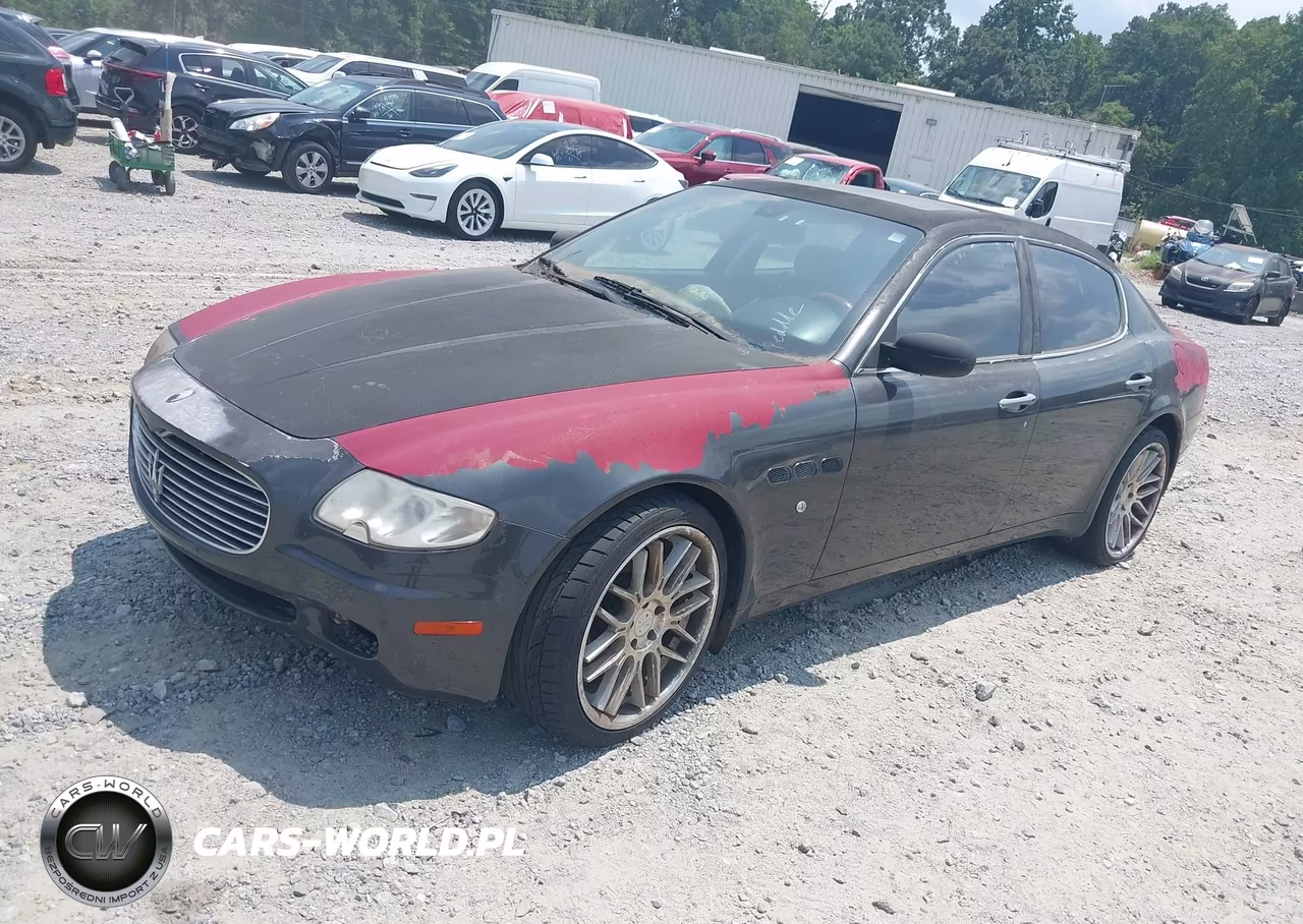 2007 Maserati Quattroporte Base Automatic-Executive Gt Automatic-Sport Gt Automatic VIN:ZAMFE39A470031394 - 2