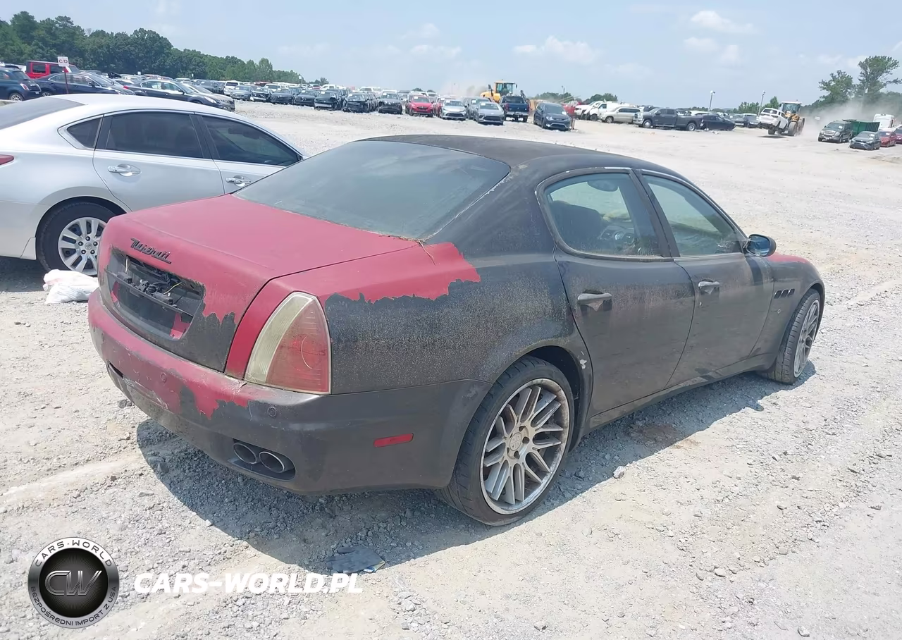 2007 Maserati Quattroporte Base Automatic-Executive Gt Automatic-Sport Gt Automatic VIN:ZAMFE39A470031394 - 4