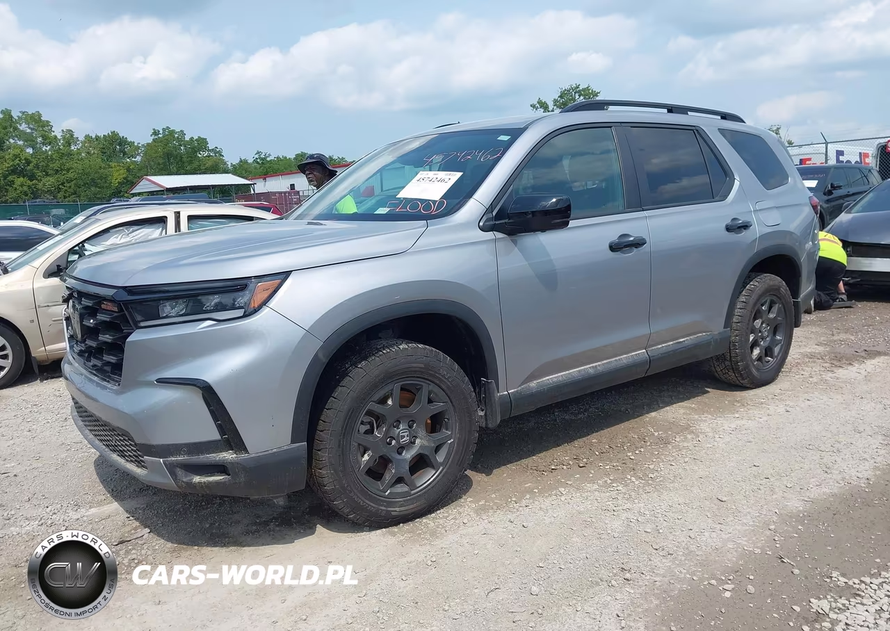 2025 Honda Pilot Trailsport VIN:5FNYG1H66SB088747 - 2