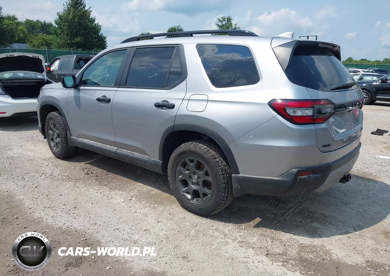 2025 Honda Pilot Trailsport VIN:5FNYG1H66SB088747 - 3