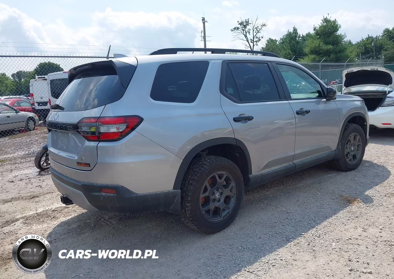 2025 Honda Pilot Trailsport VIN:5FNYG1H66SB088747 - 4