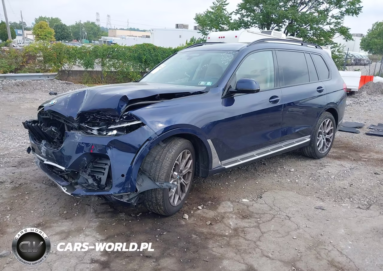 2021 BMW X7 xDrive40I VIN:5UXCW2C08M9G12615 - 2