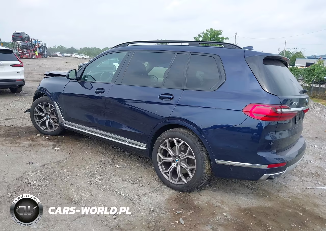 2021 BMW X7 xDrive40I VIN:5UXCW2C08M9G12615 - 3
