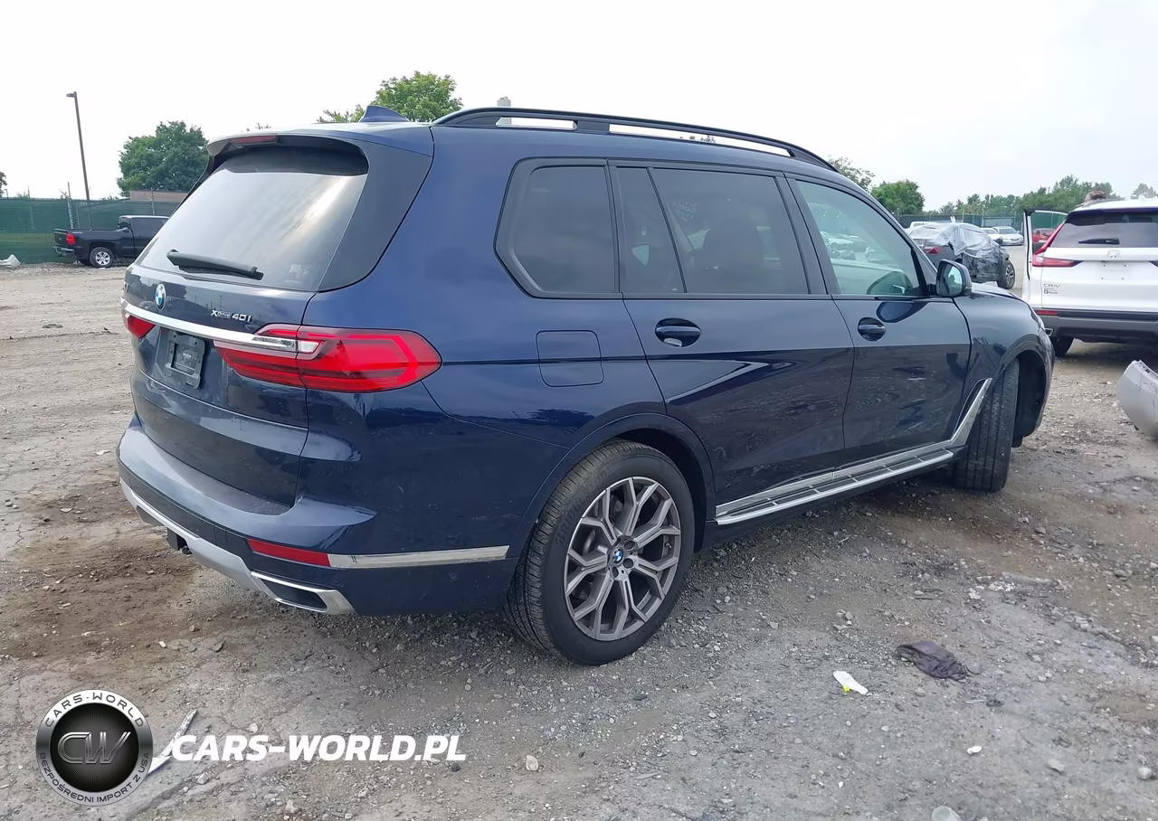 2021 BMW X7 xDrive40I VIN:5UXCW2C08M9G12615 - 4