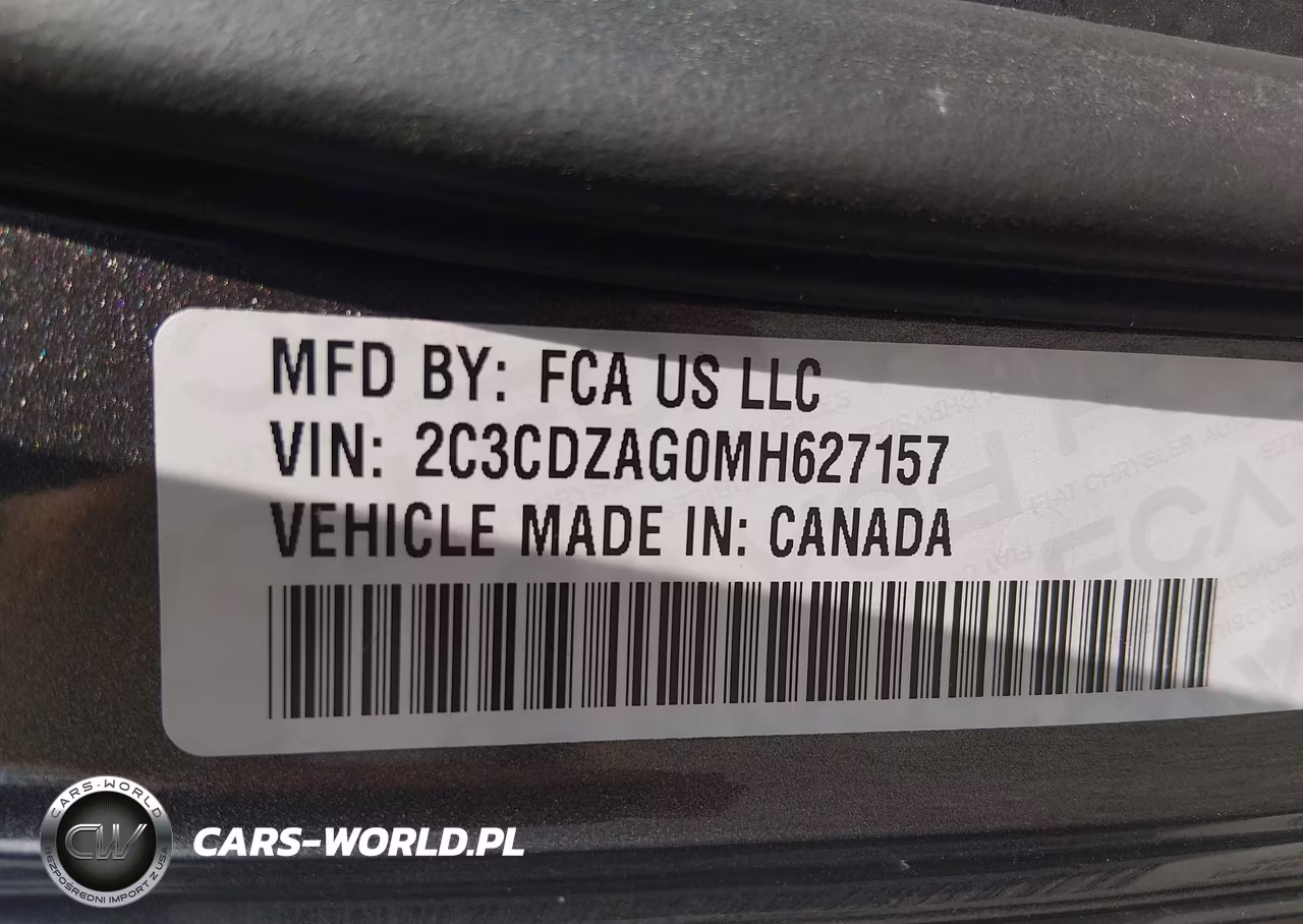 2021 Dodge Challenger Sxt VIN:2C3CDZAG0MH627157 - 9