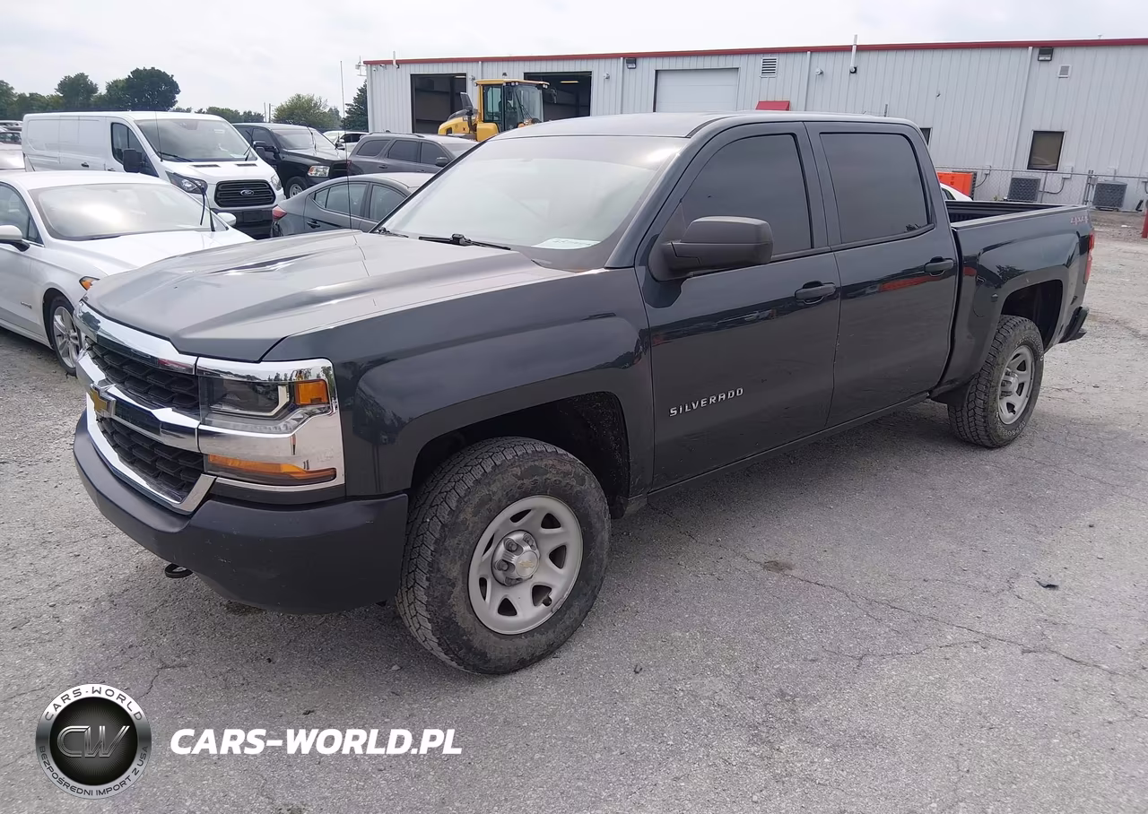 2018 Chevrolet Silverado 1500 Wt VIN:3GCUKNEH9JG137474 - 2