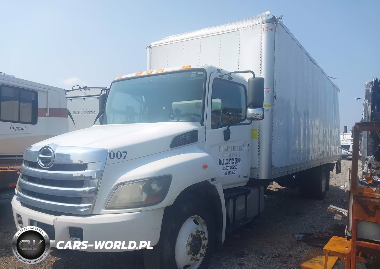 2016 Hino 258-268 VIN:5PVNJ8JV9G4S60489 - 2