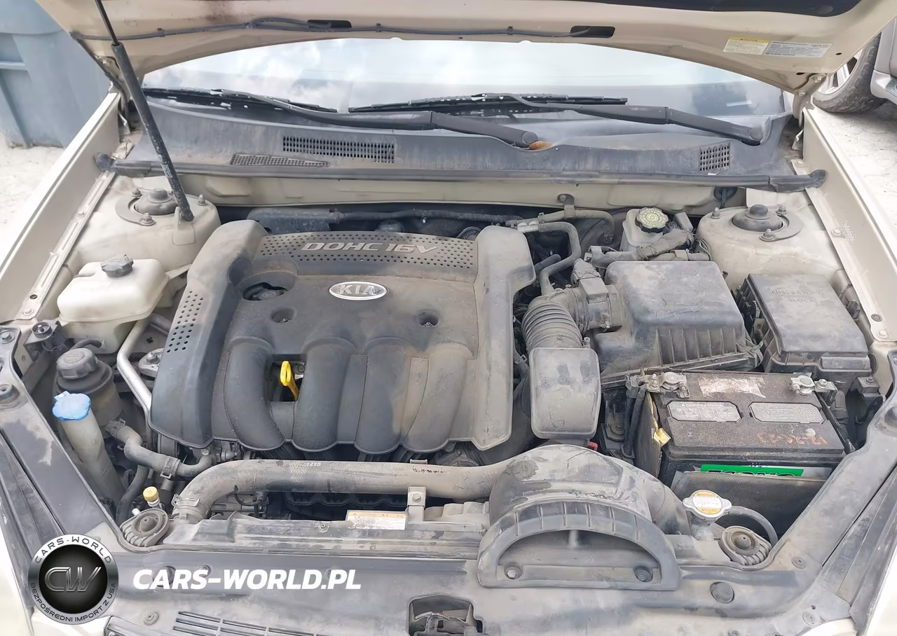 2007 Kia Optima Lx VIN:KNAGE123375129762 - 10