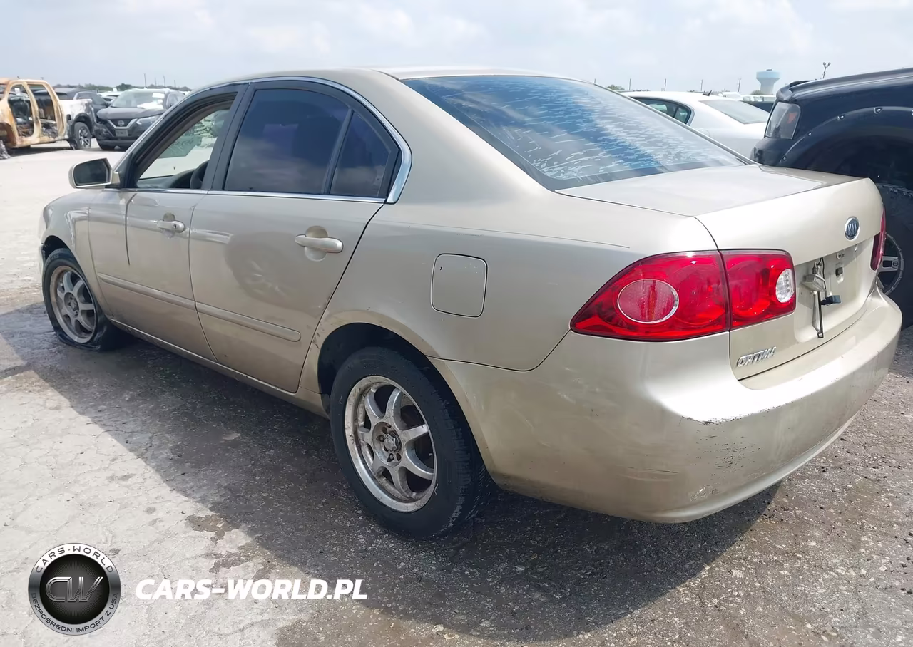 2007 Kia Optima Lx VIN:KNAGE123375129762 - 3