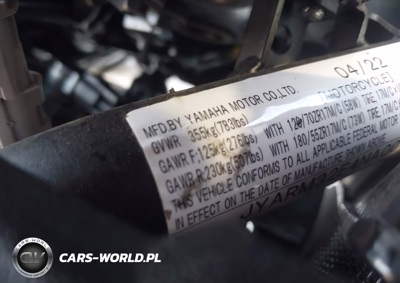 2022 Yamaha Mt07 VIN:JYARM32E4NA004197 - 10