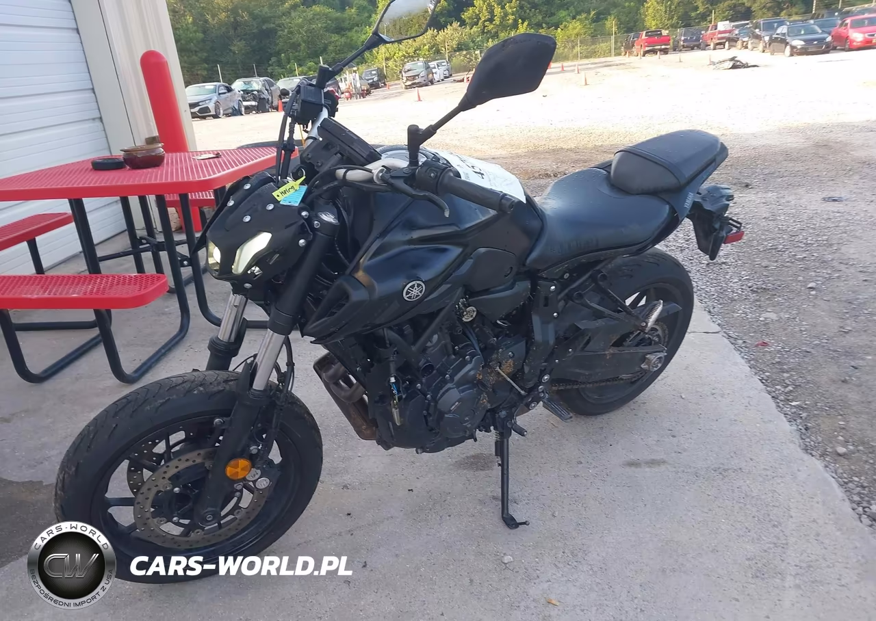 2022 Yamaha Mt07 VIN:JYARM32E4NA004197 - 2