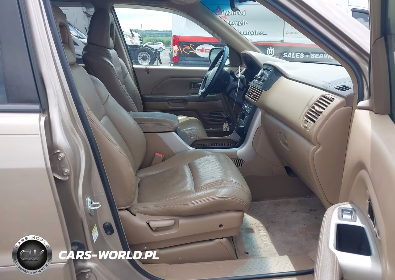 2004 Honda Pilot Ex-L VIN:2HKYF18504H520439 - 5