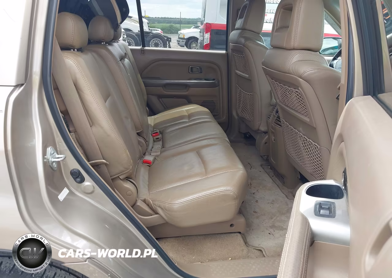2004 Honda Pilot Ex-L VIN:2HKYF18504H520439 - 8