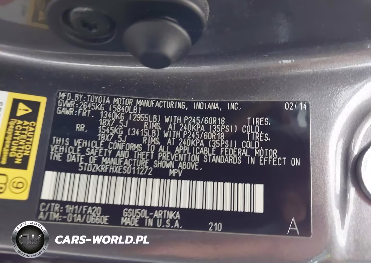 2014 Toyota Highlander Le-Le Plus VIN:5TDZKRFHXES011272 - 9