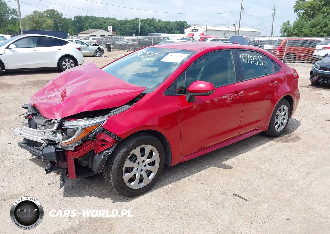 2020 Toyota Corolla Le VIN:JTDEPRAE3LJ014568 - 2