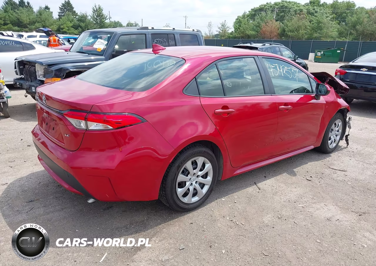2020 Toyota Corolla Le VIN:JTDEPRAE3LJ014568 - 4