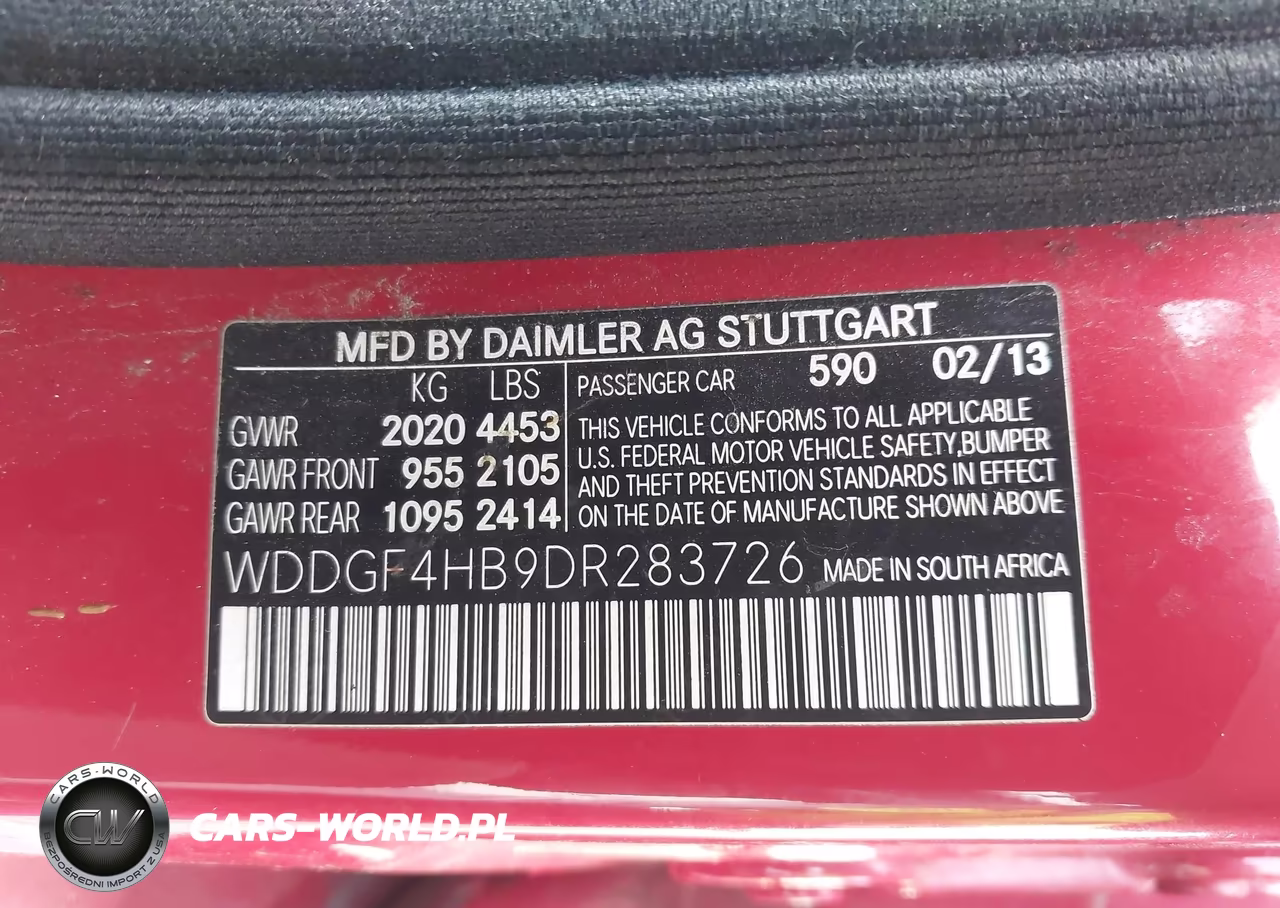 2013 Mercedes-Benz C 250 Sport VIN:WDDGF4HB9DR283726 - 9