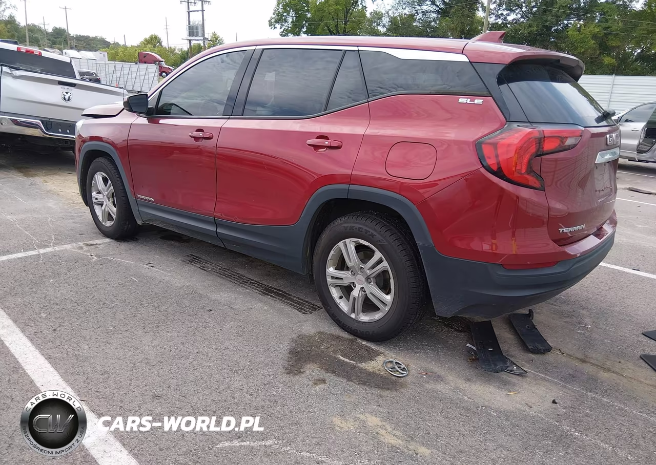 2020 GMC Terrain Fwd Sle VIN:3GKALMEV1LL250821 - 3