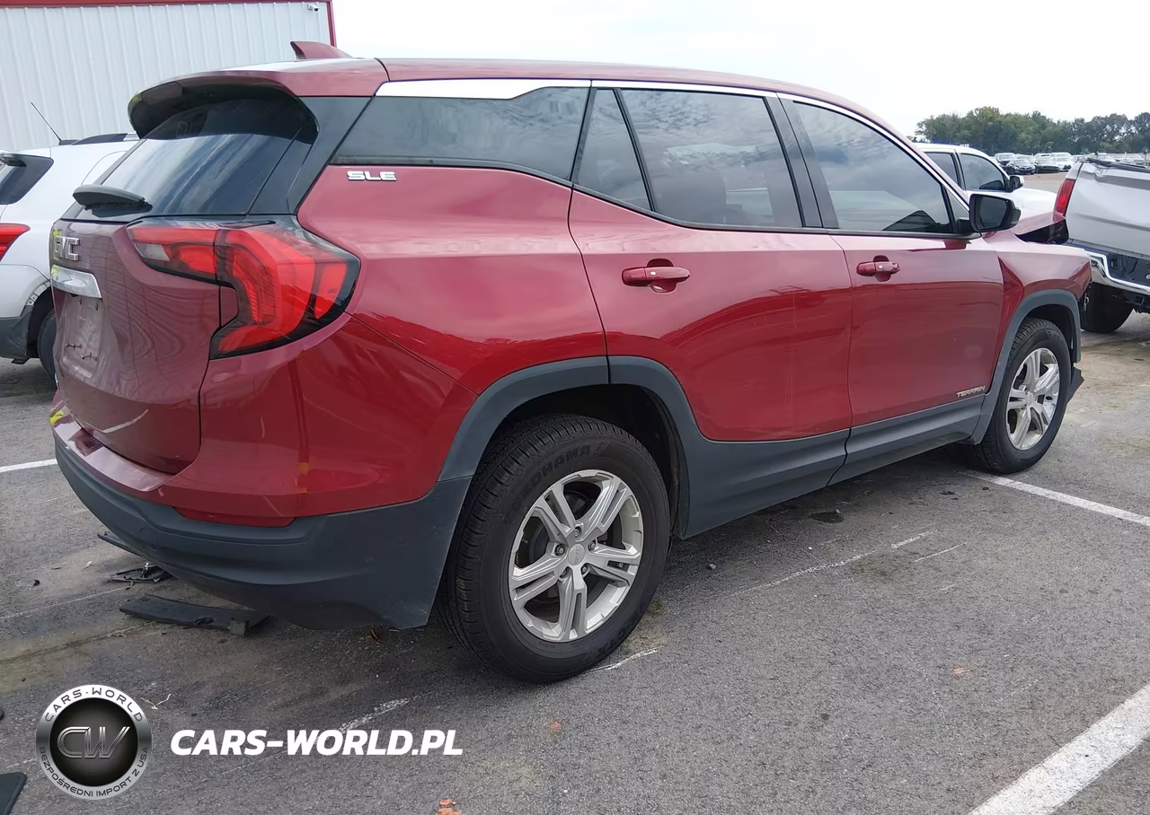 2020 GMC Terrain Fwd Sle VIN:3GKALMEV1LL250821 - 4