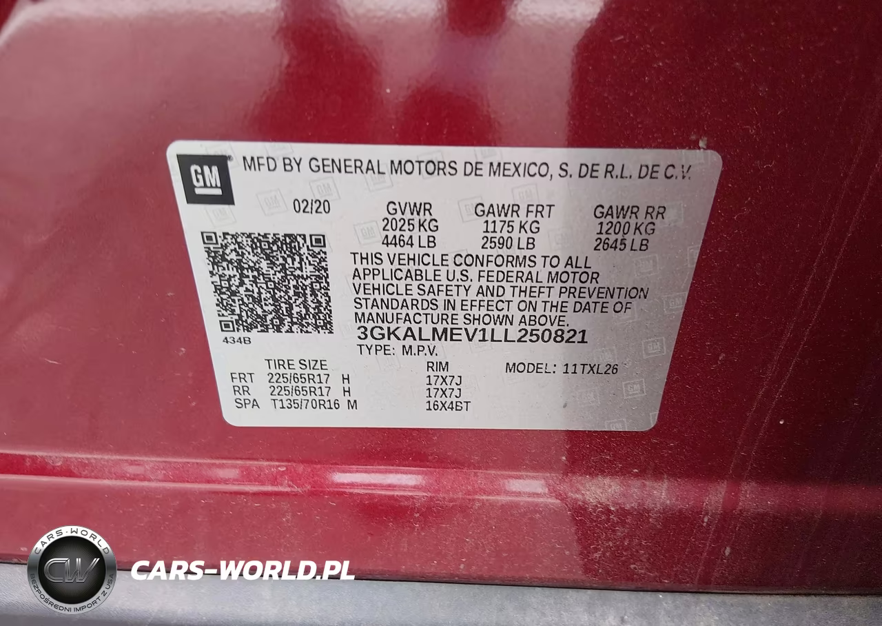 2020 GMC Terrain Fwd Sle VIN:3GKALMEV1LL250821 - 9