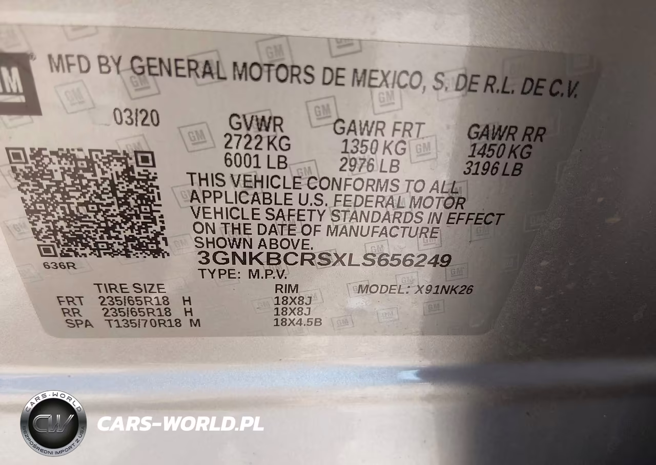 2020 Chevrolet Blazer Fwd 2Lt VIN:3GNKBCRSXLS656249 - 9