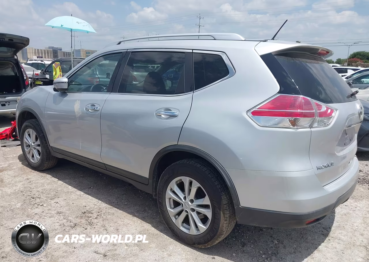 2016 Nissan Rogue Sv VIN:KNMAT2MV2GP620315 - 3