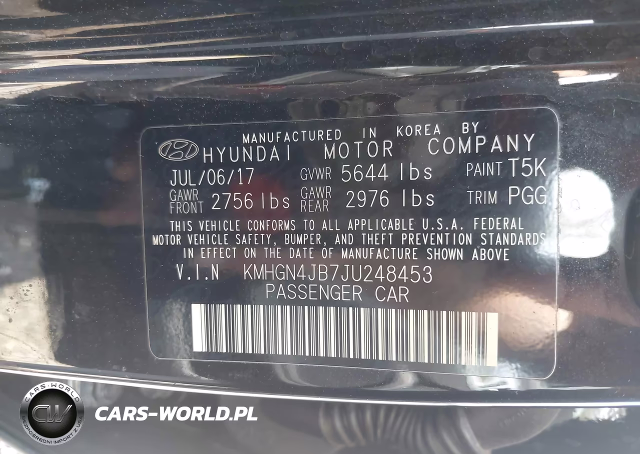 2018 Genesis G80 3.3T Sport VIN:KMHGN4JB7JU248453 - 9