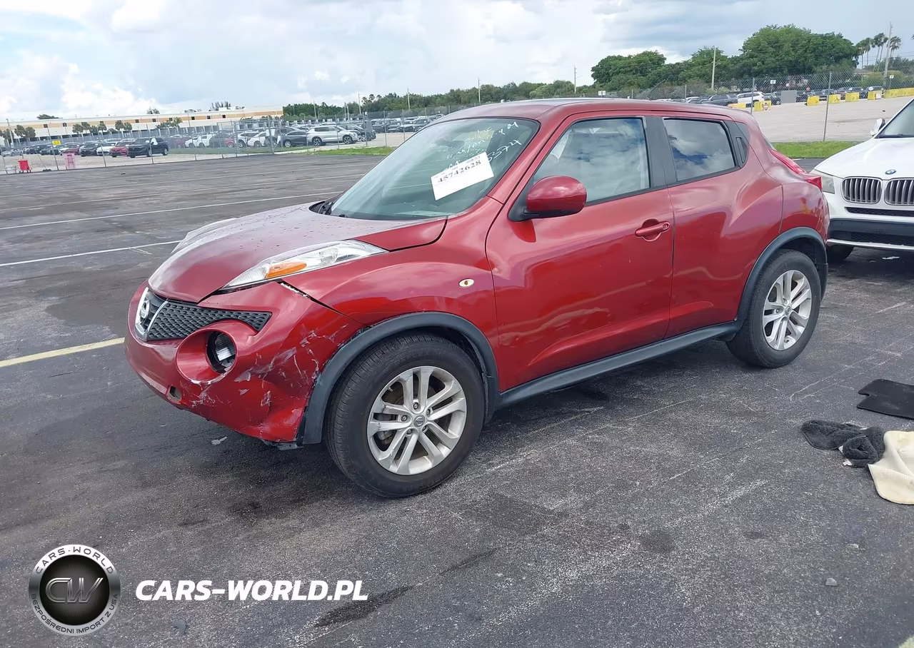 2014 Nissan Juke Sv VIN:JN8AF5MR2ET353374 - 2