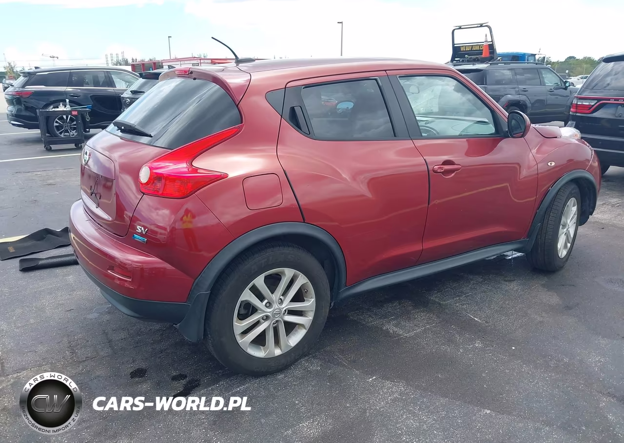 2014 Nissan Juke Sv VIN:JN8AF5MR2ET353374 - 4