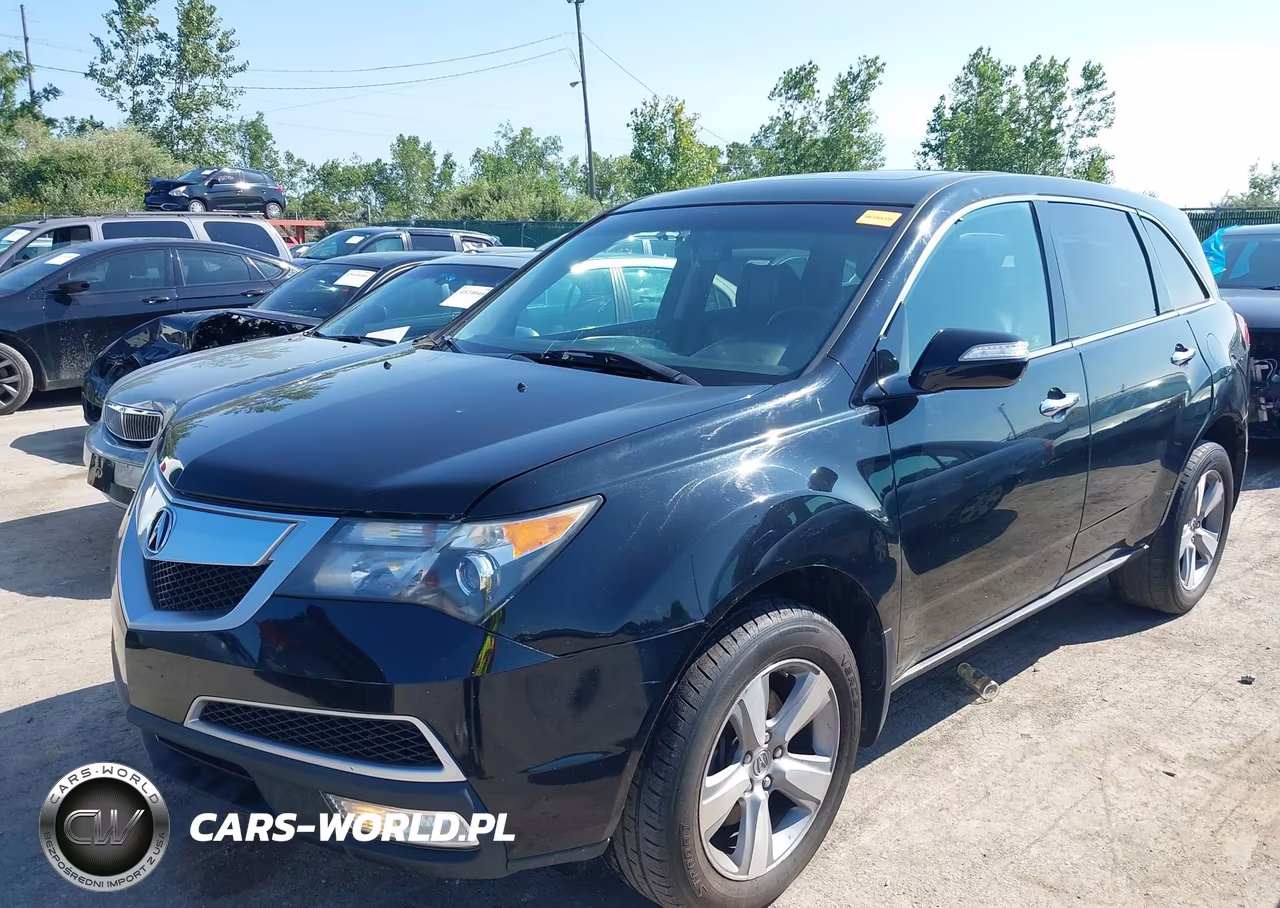 2012 Acura Mdx VIN:2HNYD2H29CH522273 - 2