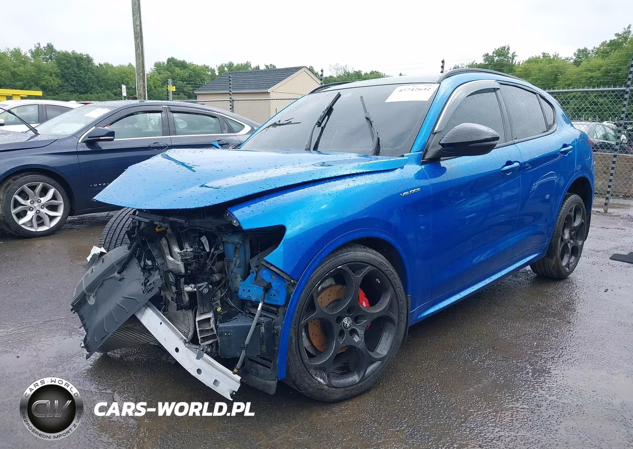 2022 Alfa Romeo Stelvio Veloce Ti Awd VIN:ZASPAKBN5N7D31789 - 2