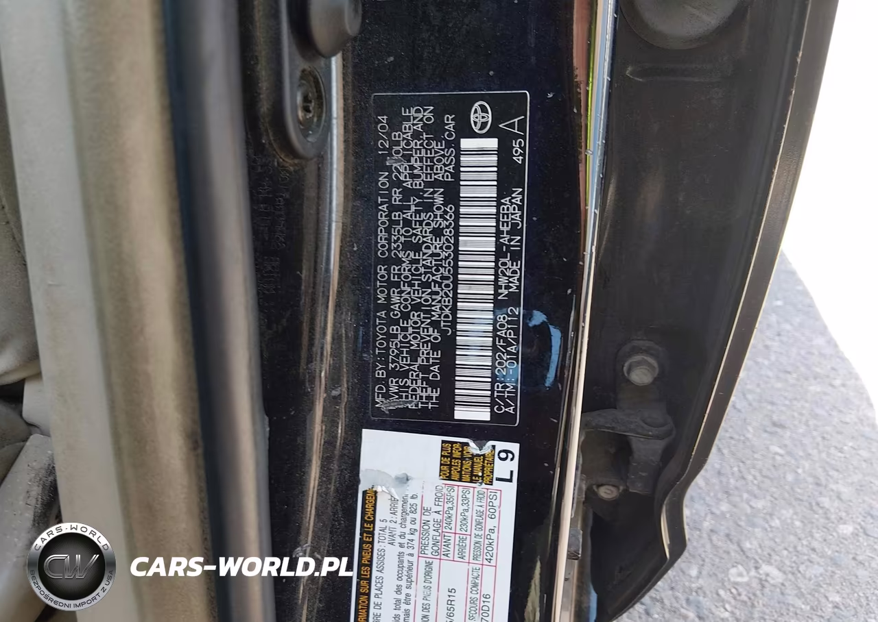 2005 Toyota Prius VIN:JTDKB20U553028366 - 9