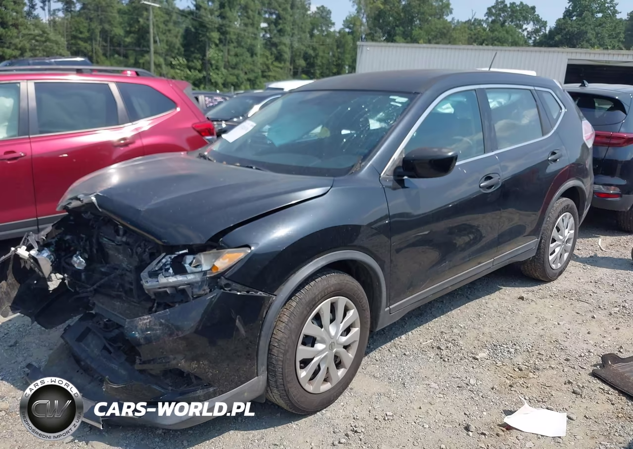 2016 Nissan Rogue S-Sl-Sv VIN:KNMAT2MT3GP665245 - 2