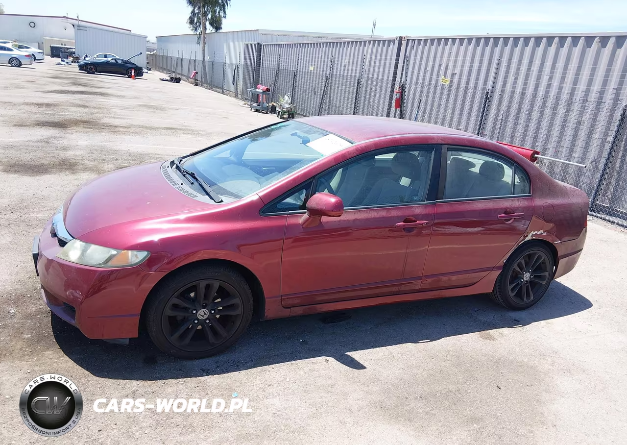 2010 Honda Civic Lx VIN:2HGFA1F59AH586180 - 14