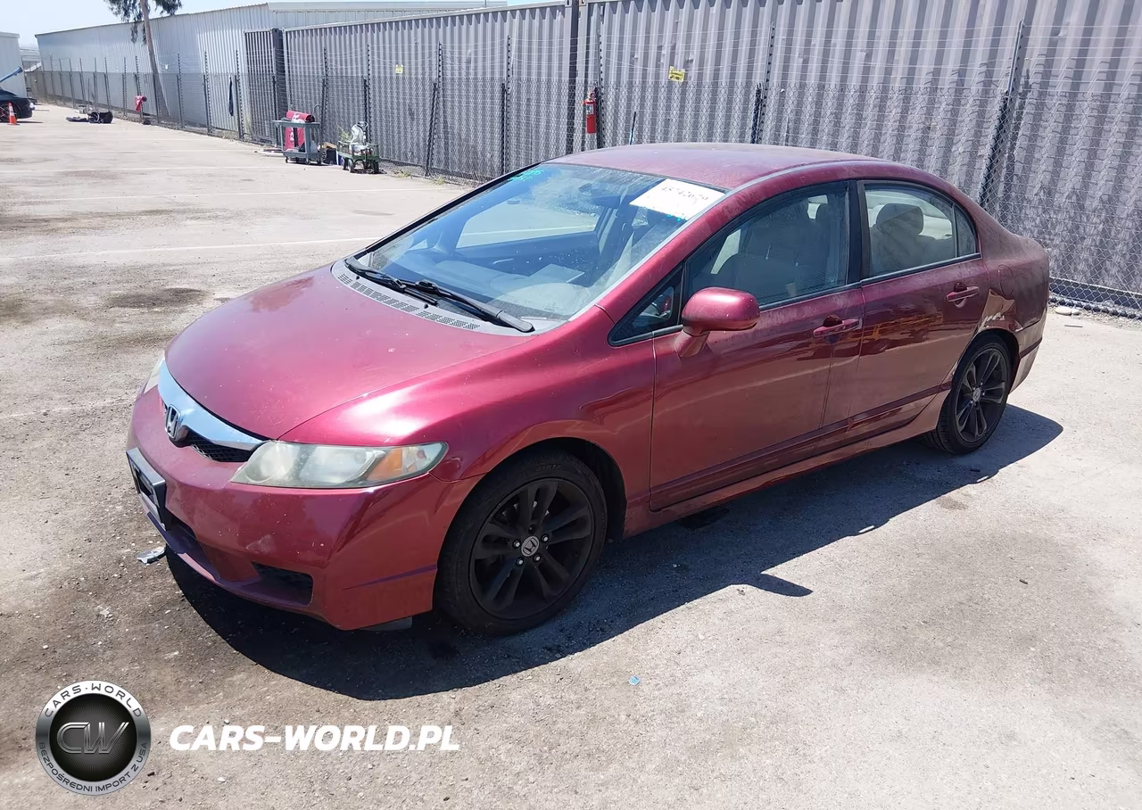 2010 Honda Civic Lx VIN:2HGFA1F59AH586180 - 2