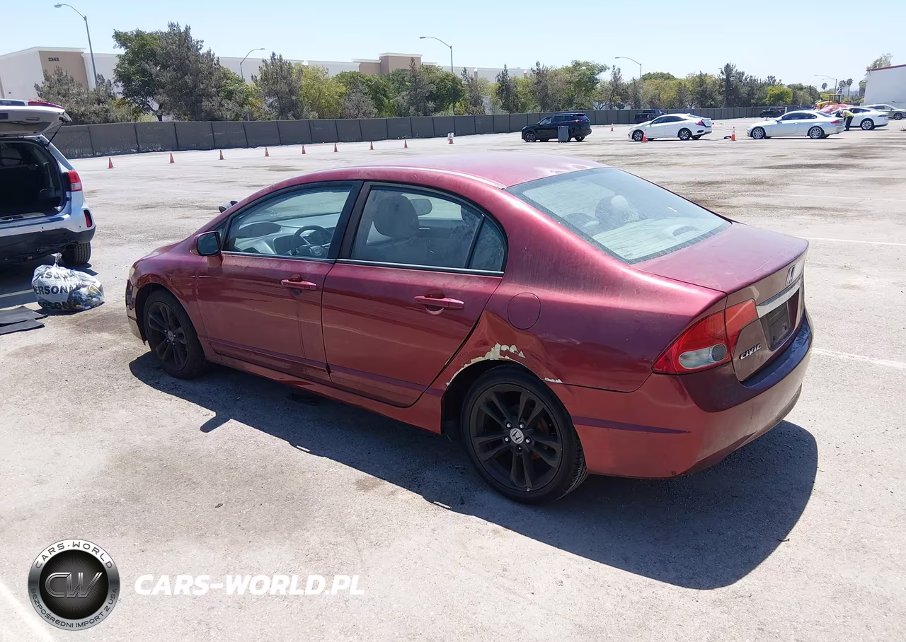 2010 Honda Civic Lx VIN:2HGFA1F59AH586180 - 3