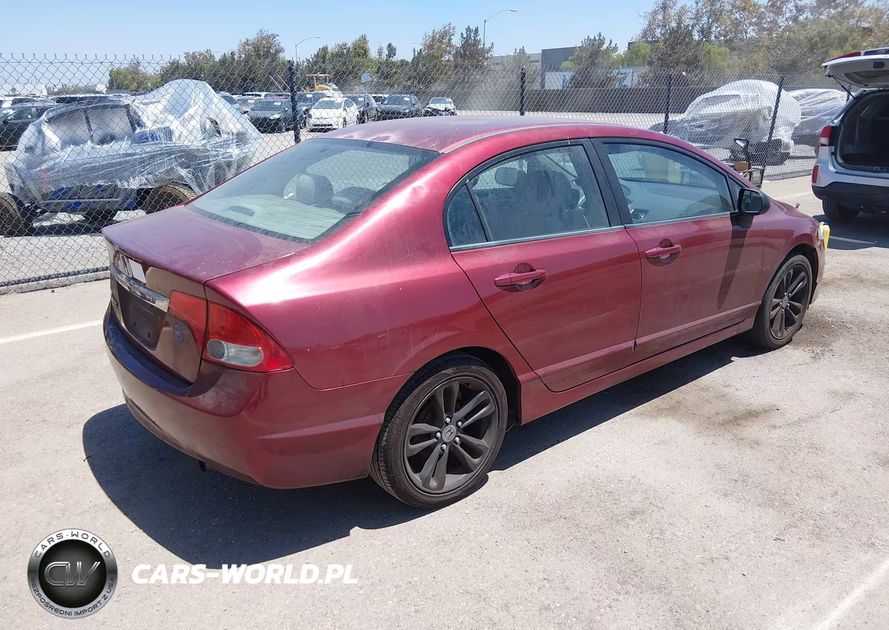 2010 Honda Civic Lx VIN:2HGFA1F59AH586180 - 4