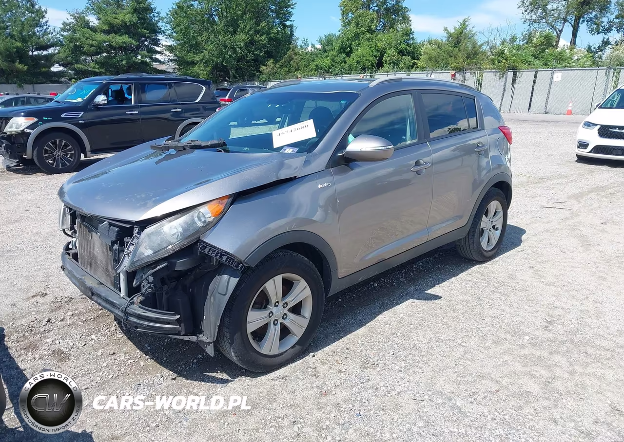 2011 Kia Sportage Lx VIN:KNDPBCA2XB7168197 - 2