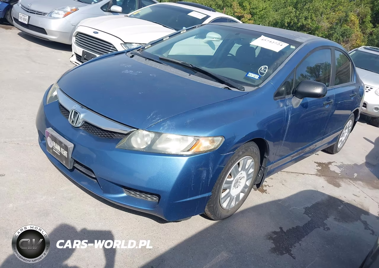 2010 Honda Civic Vp VIN:19XFA1F37AE016316 - 2