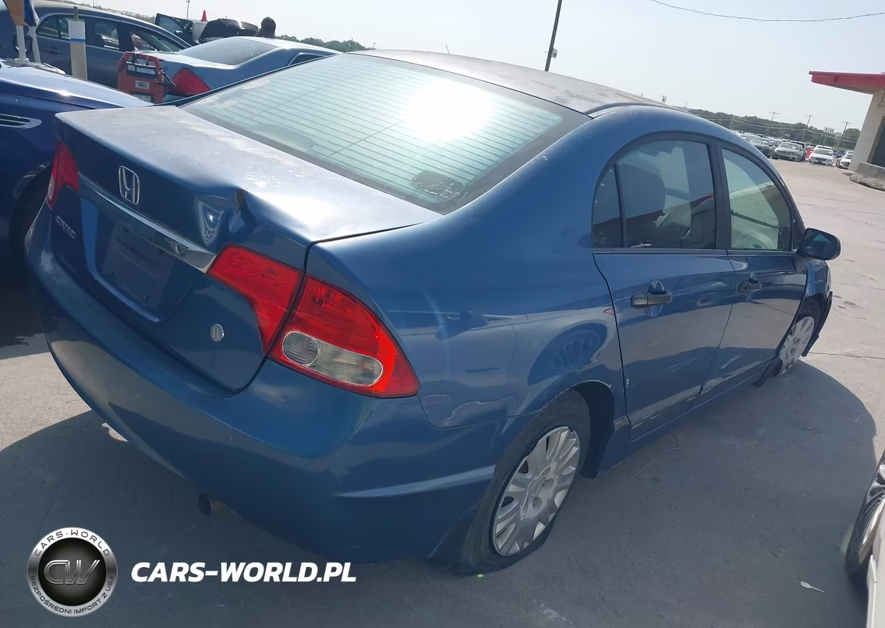 2010 Honda Civic Vp VIN:19XFA1F37AE016316 - 4