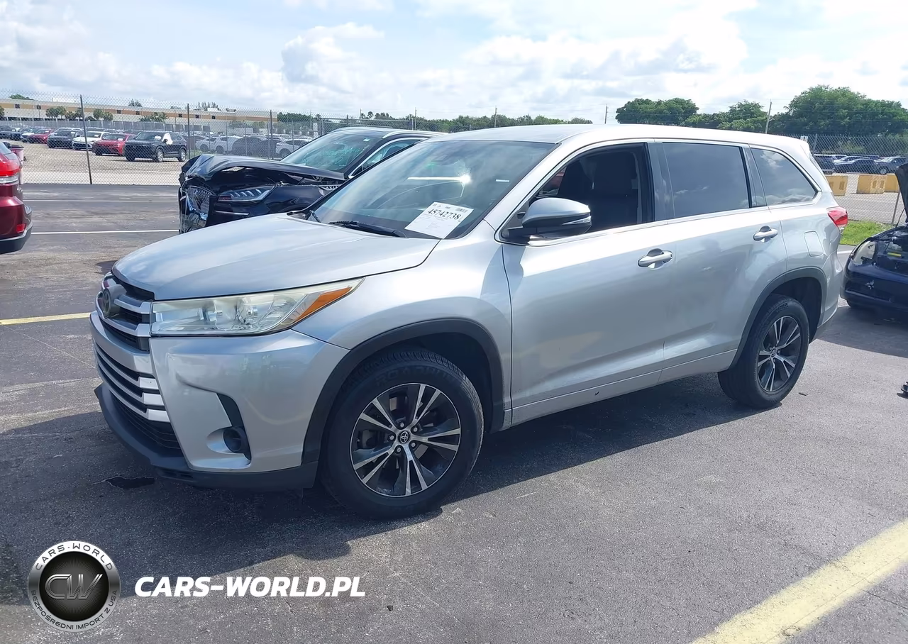 2017 Toyota Highlander Le VIN:5TDZARFH8HS026537 - 2