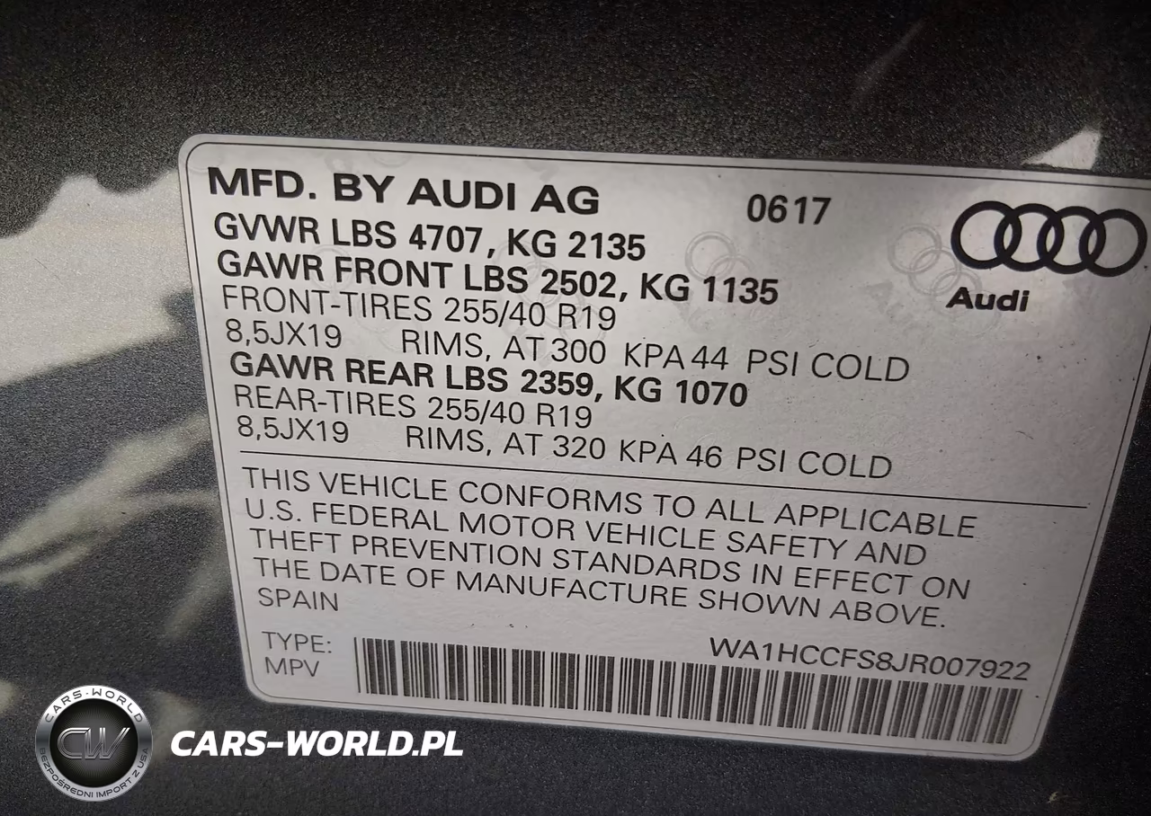 2018 Audi Q3 2.0T Premium-2.0T Sport Premium VIN:WA1HCCFS8JR007922 - 9