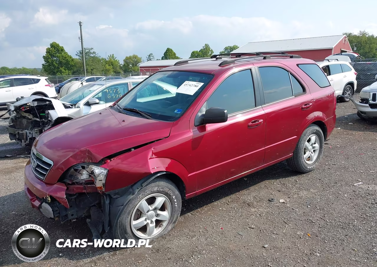 2007 Kia Sorento Lx VIN:KNDJD736275712430 - 2