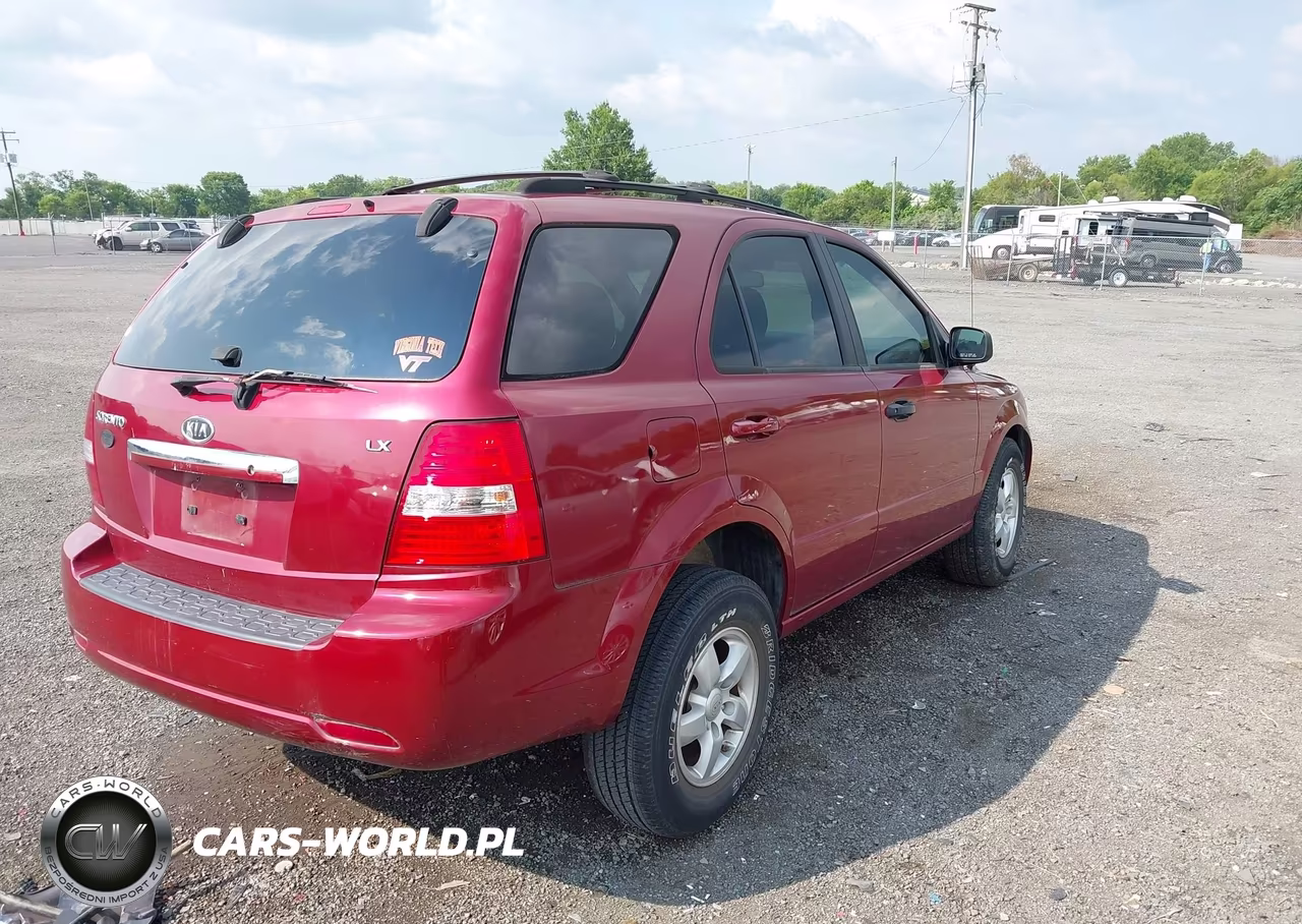 2007 Kia Sorento Lx VIN:KNDJD736275712430 - 4